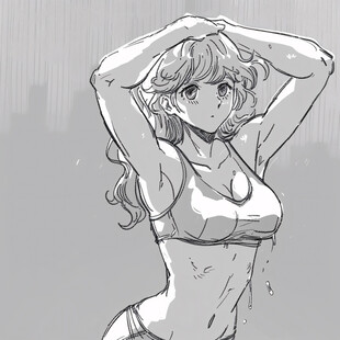 都市恋爱漫画《失眠诊疗所》封面人物